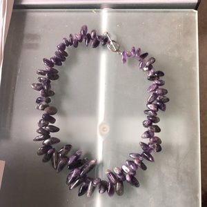 Amethyst necklace